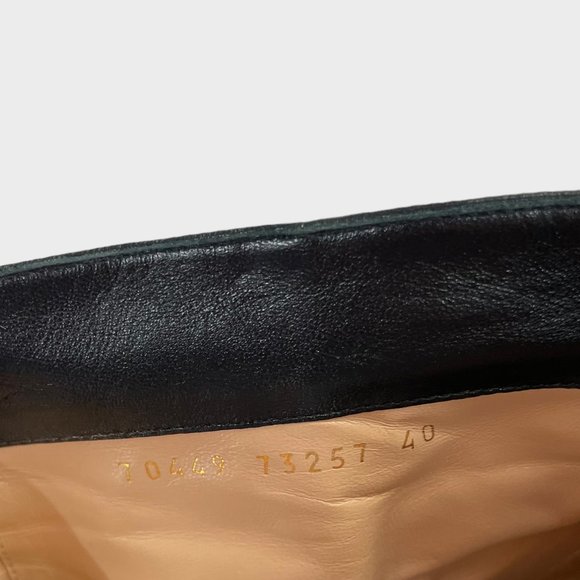 Gianvito Rossi Black Leather Patent Cap Toe Ankle Boots‎ - Picture 12 of 12